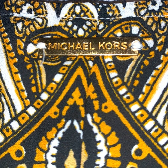 NWT Michael Kors Sheer Summer Shawl Top Size S/M - Picture 12 of 17